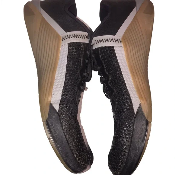 MENS NIKE METCON 6 BLACK SILVER GUM TRAINING SNEAKERS SHOES 13 - Picture 10 of 11